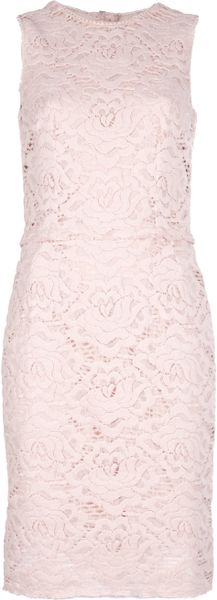 Dolce & Gabbana Lace Dress in Pink - Lyst