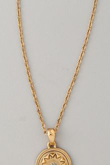 House Of Harlow Small Sunburst Pendant Necklace - Lyst