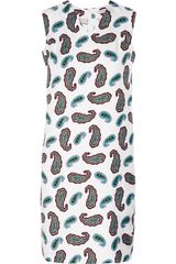 J.W. Anderson Paisley Print Silk Twill Dress