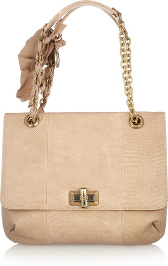 Lanvin Happy Elaphe Shoulder Bag - Lyst