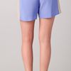 Lela Rose Colorblock Shorts in Purple (blue) - Lyst