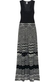 M Missoni Knitted and Crochet Knit Maxi Dress - Lyst