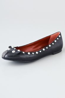 Marc By Marc Jacobs Studded Mouse Flats - Lyst