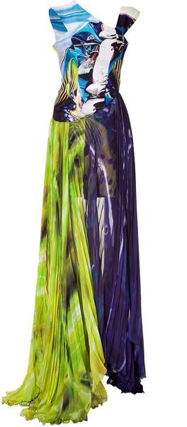 Mary Katrantzou Underwater Fairytale Silk Dress - Lyst
