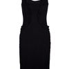 Mcq By Alexander Mcqueen Perforated Dress in Black - Lyst