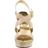 Michael Antonio Womens Galin Wedge Sandal in Beige (tan) - Lyst