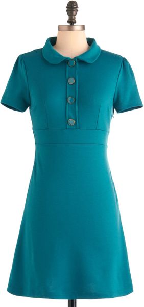 Modcloth Herbs To Taste Dress in Green (mint) - Lyst