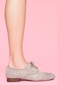 Nasty Gal Sina Studded Oxford - Lyst