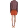 Opening Ceremony Colorblock Skirt in Brown (tobacco) - Lyst