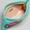 Prada Roseapplique Clutch in Blue (rose) - Lyst