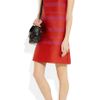 Sonia By Sonia Rykiel Striped Satin Shift Dress in Red - Lyst