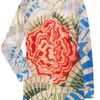 Thakoon Cabbage Rose Printed Blouse in Multicolor (rose) - Lyst