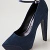 Theyskens' Theory Aki Suede Platform Pumps in Blue (navy) - Lyst