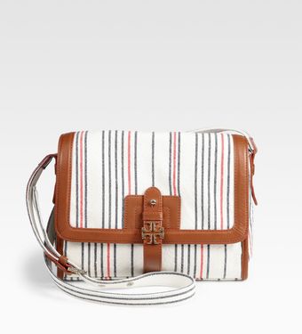  Dash Mini Canvas Leather Messenger Bag 
