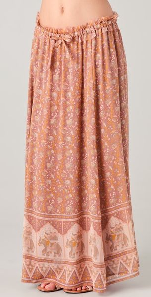 Winter Kate Anila Skirt in Orange - Lyst
