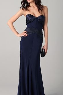 Zac Posen Duchess Satin Gown - Lyst