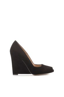 Zara Peep Toe Wedge - Lyst