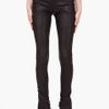 Balmain Leather Front Pocket Pants in Black - Lyst