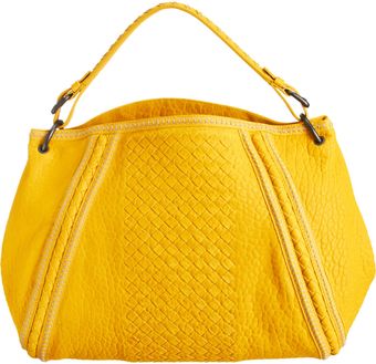 Bottega Veneta Punto Mocassino Hobo Bag - Lyst