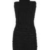 Isabel Marant Liz Ruched Stretch Crepejersey Mini Dress in Black - Lyst
