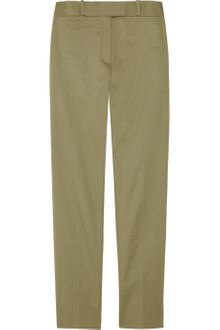 Joseph Bing Cropped Stretch Cottonblend Twill Pants - Lyst