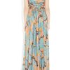 Matthew Williamson Printed Silk Maxi Dress in Multicolor (multicolored) - Lyst