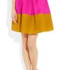 Roksanda Ilincic Jim Colorblock Silktwill Skirt in Purple (fuchsia) - Lyst