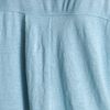 Eileen Fisher Box Pleat Linen Jersey Tee in Blue (bayberry) - Lyst