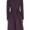 Burberry Prorsum Belted Linen and Cottonblend Trench in Purple (plum) - Lyst