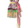 D&g Multicolor Belted Strapless Dress in Multicolor - Lyst