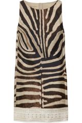 Giambattista Valli Jacquardtrimmed Cottonblend Dress