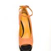 Joanne Stoker Orange Lotus Sandals By in Orange - Lyst