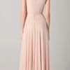 Marchesa Off The Shoulder Gown with Beading in Pink (blush) - Lyst