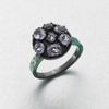 M.c.l By Matthew Campbell Laurenza Enamel Accented Amethyst Ring in Purple (multi) - Lyst