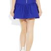 Sandro Journaliste Ruffled Cottonblend Skirt in Blue - Lyst