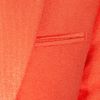 Sandro Vicky Woventwill Blazer in Orange - Lyst