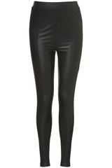 Topshop Maternity Wet Look Leggings