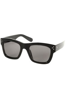 Topshop Square Frame Plastic Sunglasses - Lyst