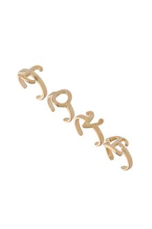 Topshop Love Toe Rings - Lyst