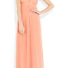 Willow Stretch Silk and Tulle Maxi Dress in Pink - Lyst