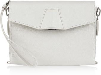 Alexander Wang Lydia Leather Clutch - Lyst
