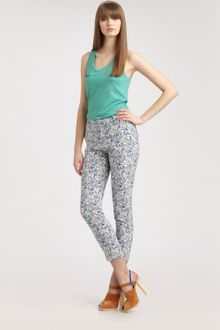 Athe Vanessa Bruno Printed Silk Pants - Lyst