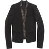 Balmain Python Collar Sport Jacket in Black for Men - Lyst