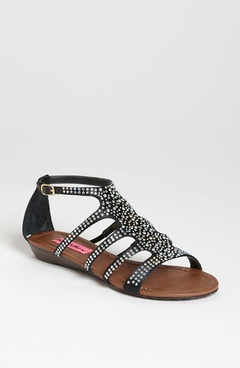 Betsey Johnson Cristals Flat - Lyst