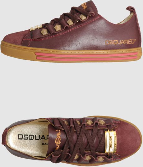 Dsquared2 Dsquared2 Sneakers in Brown (purple) - Lyst