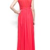Mango VNeck Gown in Red (7a) - Lyst