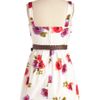 Modcloth Painting The Peonies Dress in White - Lyst