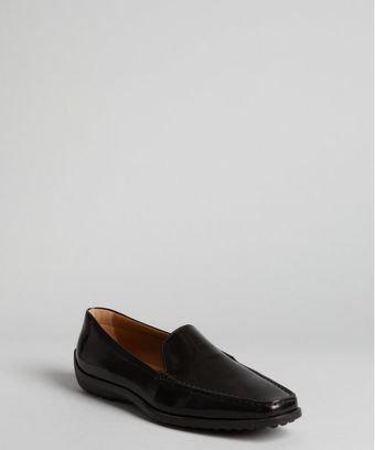  Black Patent Leather Quinn Loafers 