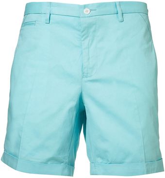  Aqua Tailored Shorts 