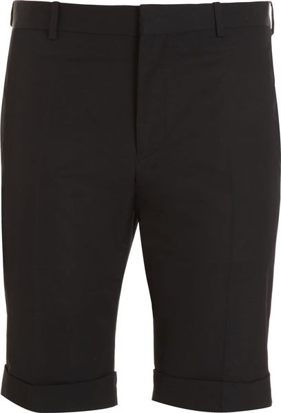 Balenciaga Bermuda Short in Black - Lyst